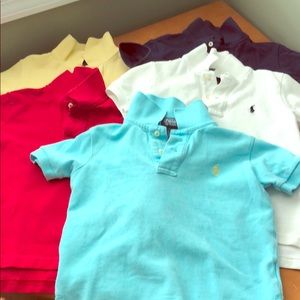 5 Polo Brand Polo Shirts size 4/4T